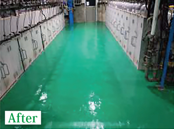 床塗装工事01B